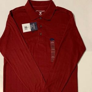 Architect  Textured Polo Men Long Sleeve